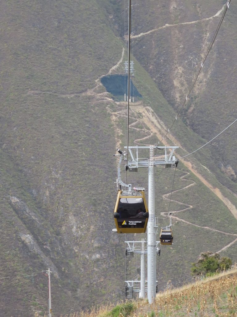 Seilbahn zu den Kuelap-Ruinen