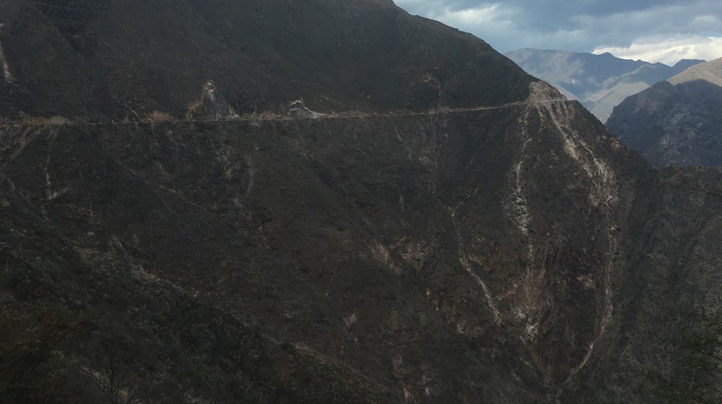 Halsbrecherische Fahrt nach Chachapoyas