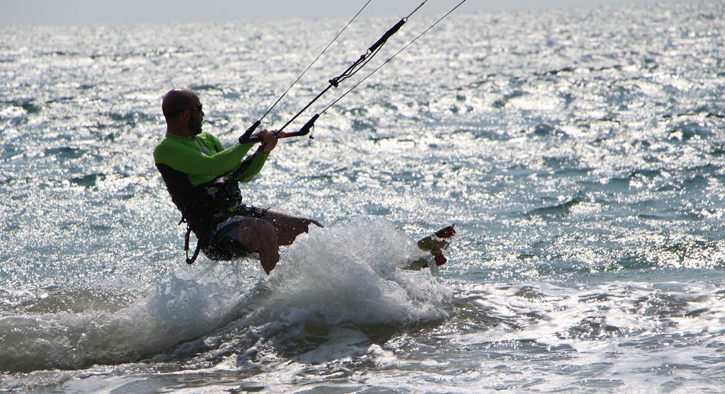 Endlich im Wasser - Mancora