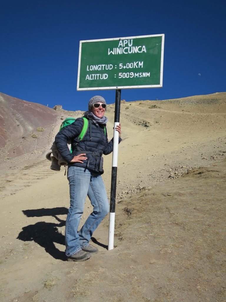 Wanderung zum Rainbow Mountain